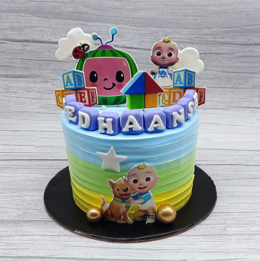 Cocomelon Themed Cake - 2 Kgs